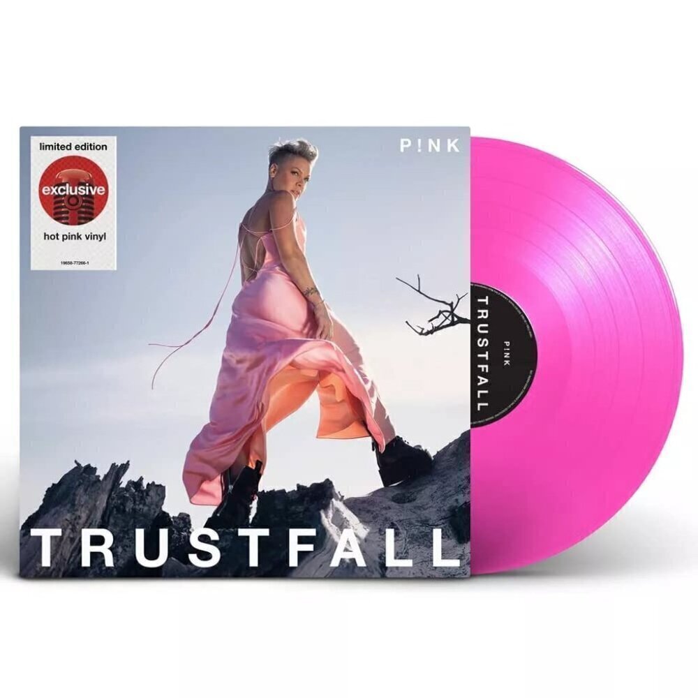 Pink - TRUSTFALL Hot Pink Colored Exclusive Limited Vinyl LP
